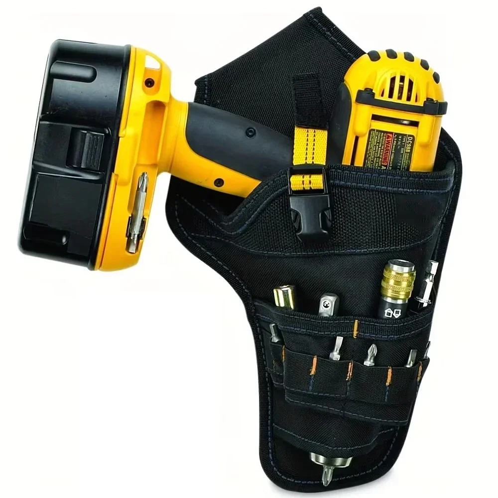 Elektrowerkzeug-Holster, Akku-Bohrschrauber-Holster/Einzelhaken mit Metallclip für einfache Befestigung Image