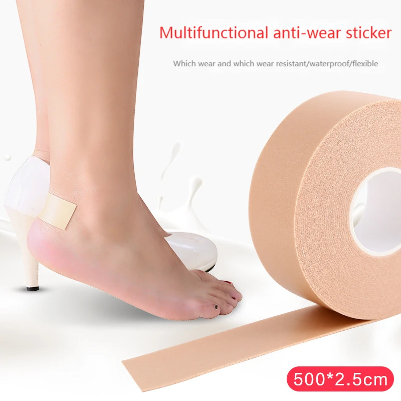 5M Gel Ferse Kissen Schutz Fuß Füße Pflege Frauen Schuh Pads Einfügen Einlegesohle Aufkleber Nützliche Ferse Schutz Kissen Bänder Image