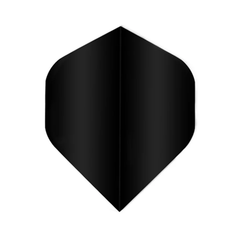 Fox Smiling 6 Stück Muster 2D Cool Standard Dart Flights Nice Darts Flight Outdoor Wing Tail Schwarz Image