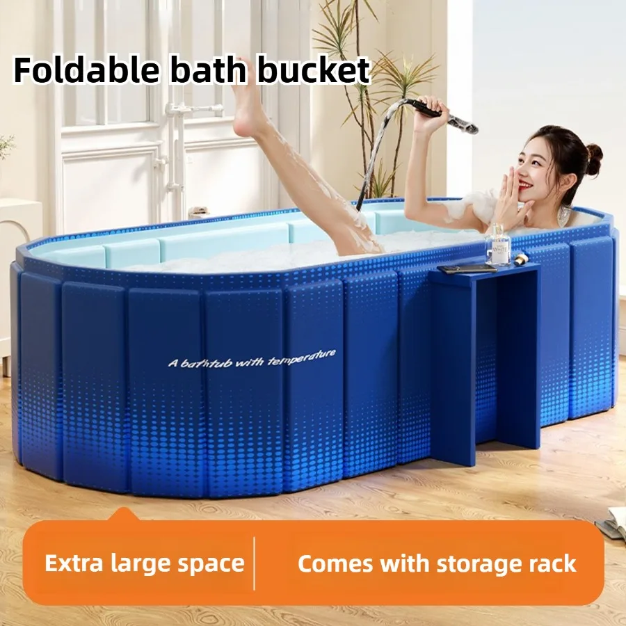 2025, neues Modell, faltbare Ellipsentrage – Spa-Badewanne für Erwachsene zu Hause – Baby-Spielbecken – sitzende oder liegende Badewanne – magische Badewanne