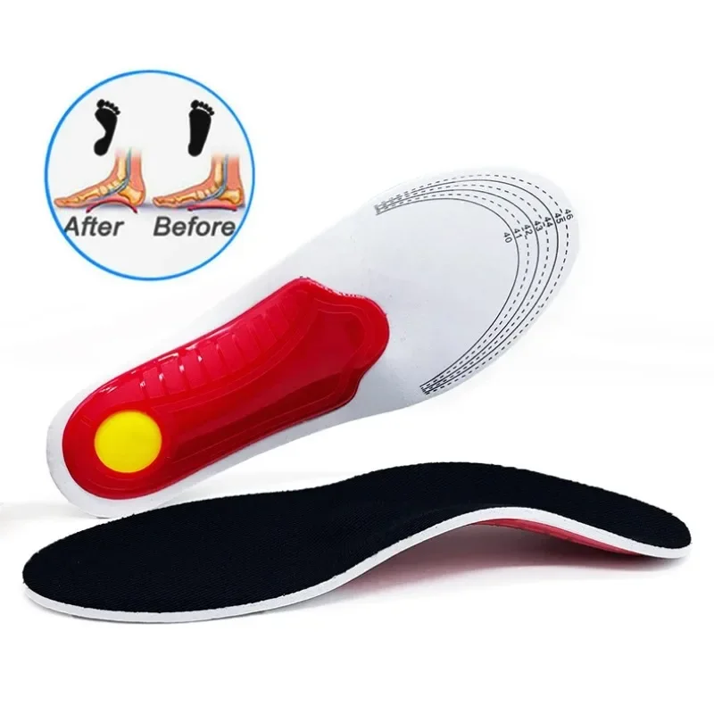 Orthopädische Einlegesohle, Fußgewölbeunterstützung, Plattfuß, orthopädische Einlegesohlen, Fußgewölbeunterstützung, Plattfüße für Damen/Herren, orthopädische Plantarfußschmerzen Image