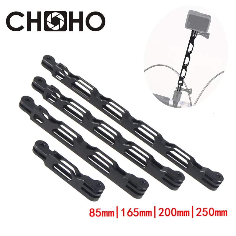 Für Gopro Zubehör CNC Legierung Verlängerung Pol Aluminium Halterung Helm Arm Selfie Stick für Go Pro13 Insta360 DJI Action Kamera Image