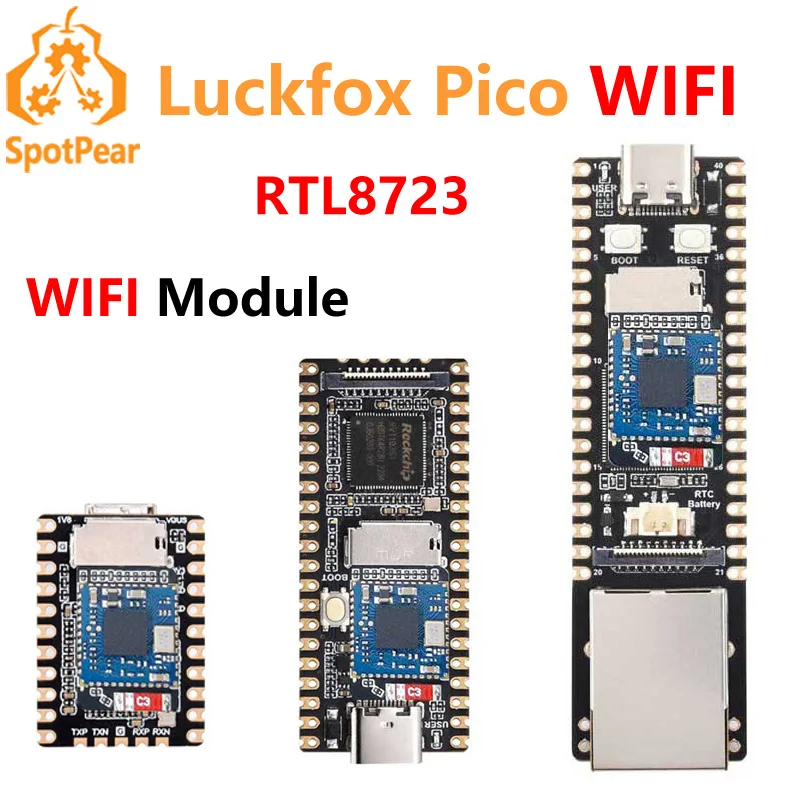 Luckfox Pico WIFI Modul RTL8723 WIFI SDIO Board Für Luckfox Pico Mini B /Luckfox Pico Plus /Luckfox Pico Pro /Luckfox Pico Max Image