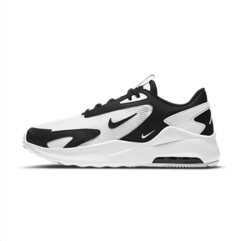 Nike Air Cushion Cushioning Lässige Herren-Sportschuhe, neue Mode, Alltagskleidung, lässige Laufschuhe, Air Max Rebound Low-Top, Schwarz und Weiß, vielseitige Sport-Laufschuhe, Schatzschuhmodell Cu4151-102