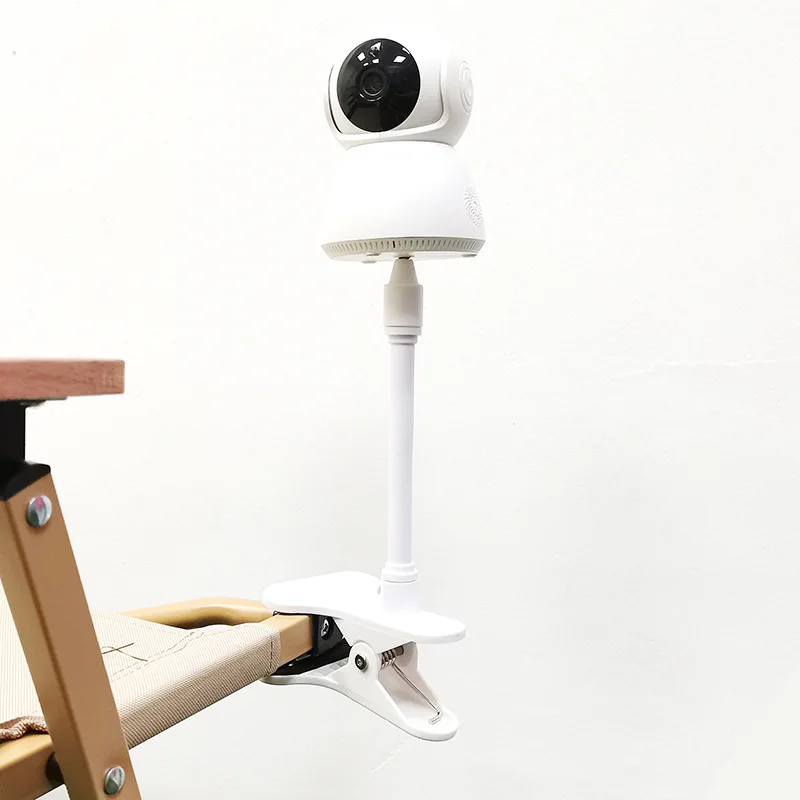 Tragbare Flexible Kamera Klemmhalterung Baby Monitor Kamera Halter Ständer Webcam Monitor Punch-freies Biegsamen Halterung Basis Mit Clip Image