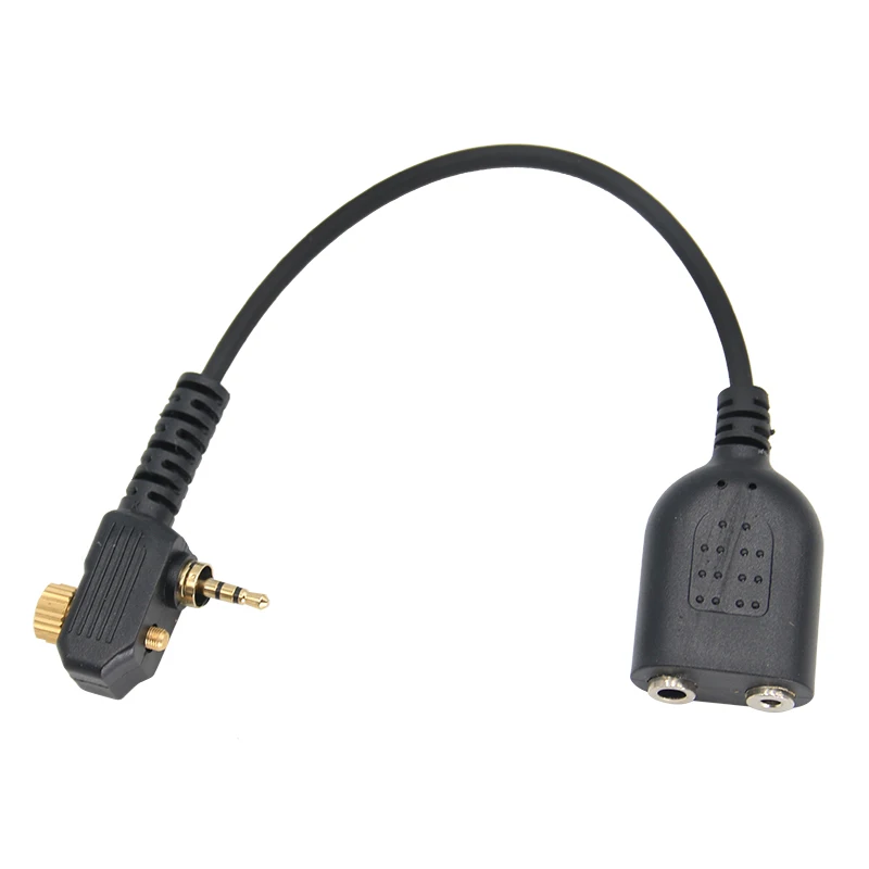 Radio Adapter Für MOTOROLA MTH600 MTH650 MTH800 MTH850 MTP850 MTS850 Zwei Weg Radio Zu K Typ Kopfhörer Umwandlung Kabel Image