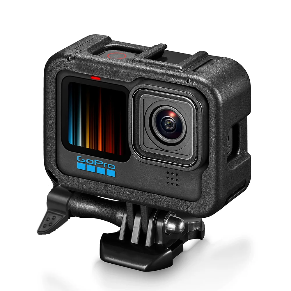Für GoPro 13 12 11 10 9 Schutzrahmen Fall Camcorder Gehäuse Fall mit Kalten Stiefeln für GoPro Hero 11 10 9 Action Kamera Image
