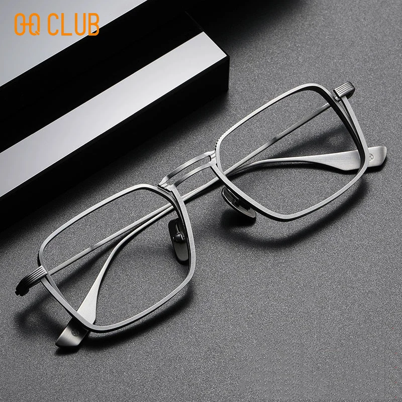 O-Q CLUB Optische Linsen Mit Brillen Männer Optische Gläser-3 Brillen Rahmen Frauen Sonnenbrille Mann Lunette Myopie Auge Image