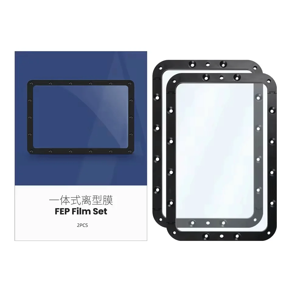 Anycubic Photon Mono 2/Mono 4 FEP Film 2 Stück Resin Vat FEP 3D-Druckerzubehör, Photon Mono 2/4 UV DLP LCD Resin 3D-Drucker Image