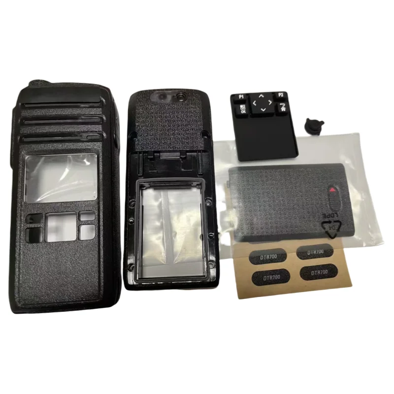 Walkie Talkies Ersatzgehäuse Case Cover Kit für Motorola DTR700 DTR720 Two Way Radio Zubehör Image