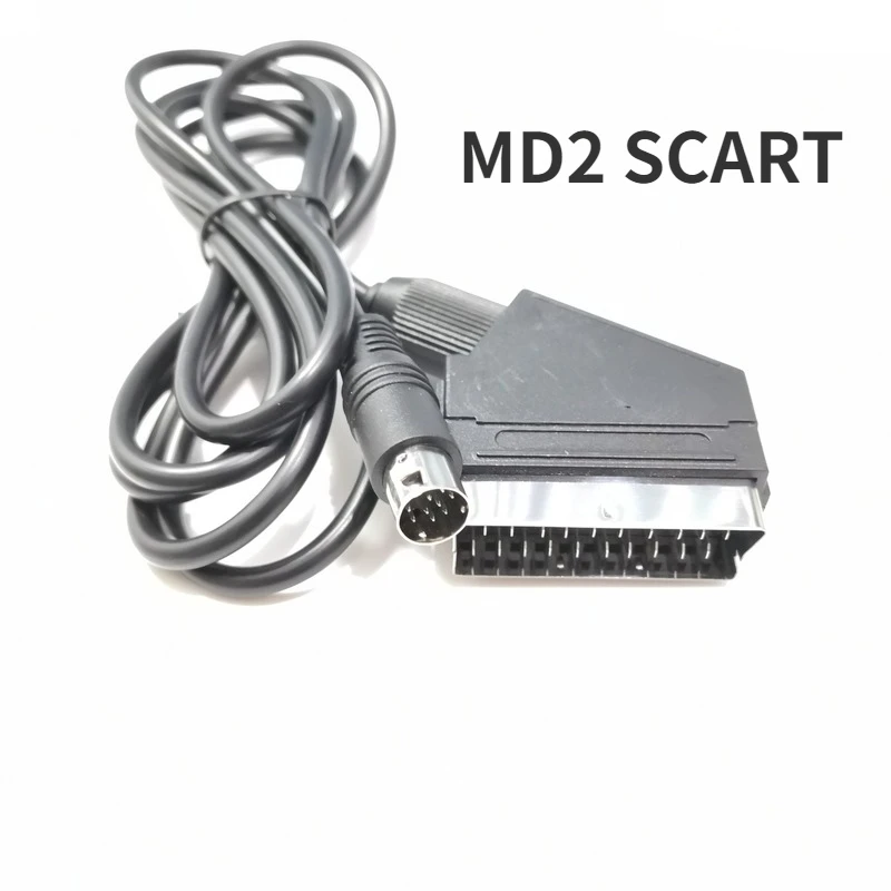 RGB Scart Lead Kabel für PS2/PS3 Scart RGB Kabel Sega -Mega Drive2 -Genesis 2 Megadrive 2 MD1/MD2 RGB AV Scart Kabel 1,8 m D11 Image