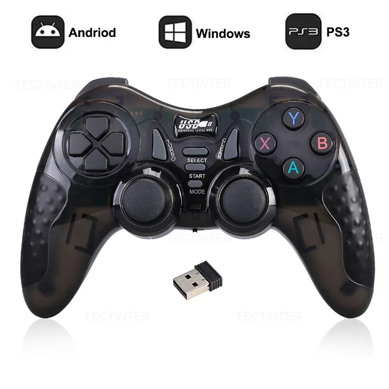 2,4 ghz wireless game controller für ps3 zubehör controlle pc joystick für super konsole x pro/tv box/android phone gamepad Image