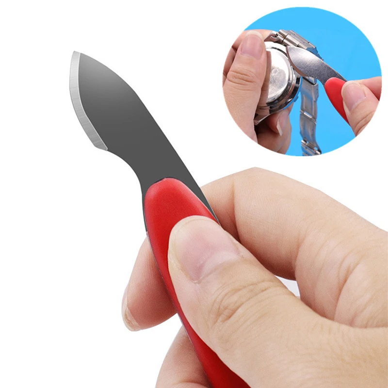 Kunststoff Metall Uhrengehäuse Öffner Uhr Zurück Abdeckung Entferner Hebeln Messer für Öffnung Teile Ändern Professionelle Uhrmacher Reparatur Werkzeug Image