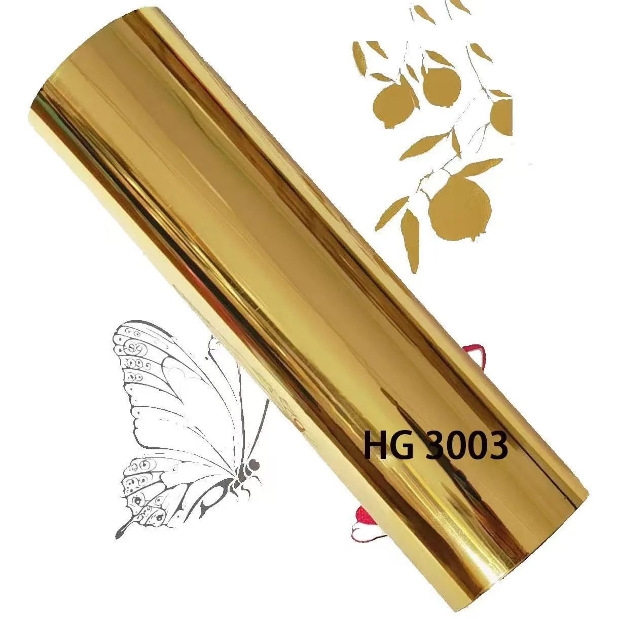 21 cm x 120 m Druckerfolie, laminierte Folie, Heißprägerrollenpapier für Kunstkarten Image