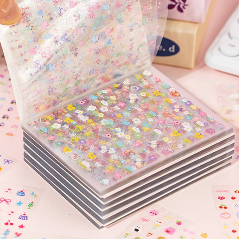 Mr Paper, Kawaii Mini Deco Sticker Buch Scrapbooking Aufkleber Aufkleber ästhetische billige Schreibwaren Journaling Briefpapier Image