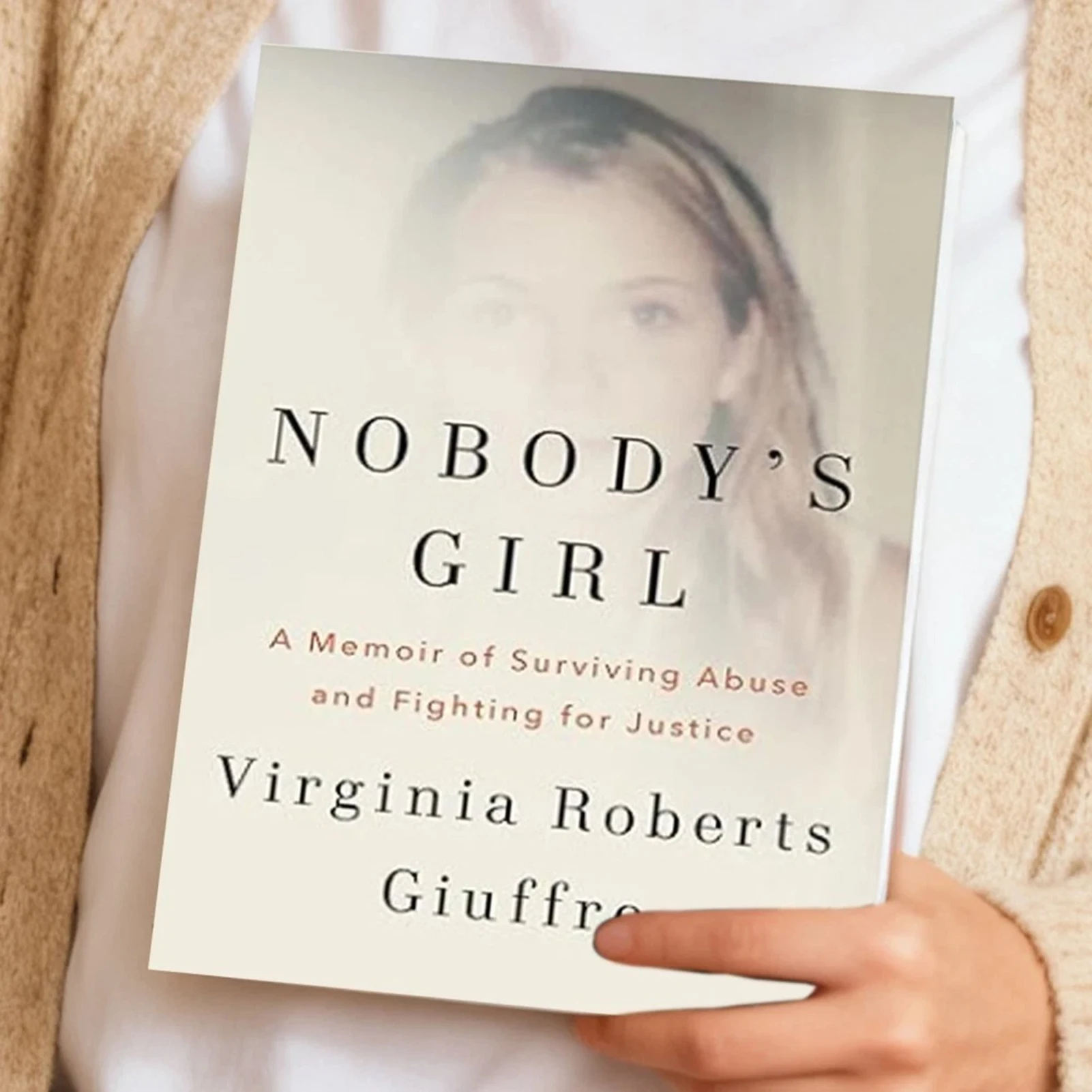 Nobody's Girl Book mit einem Memoiren of Surviving Missbrauch and Fighting Theme for Justice Moving Life Story Of Virginia Roberts Giuffre Image