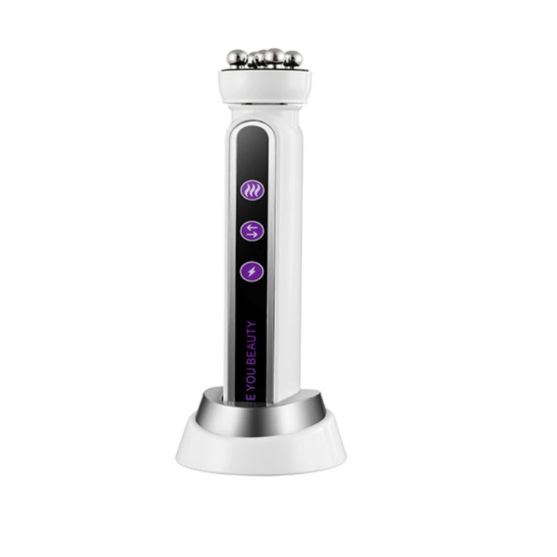 3in1 RF-Heizung EMS Facial 360 ° Roller-Massagegerät für feine Linien, die die Hautverjüngung anhebt. Hautfestes Mikrostrom-Schönheitsgerät Image