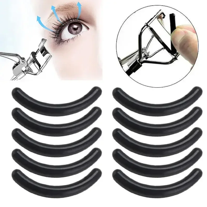 10Pcs Ersatz Wimpern Curler Refill Silikon Pads Make-Up Curling Styling Werkzeuge Wimpern Curler Ersatz Pads Image