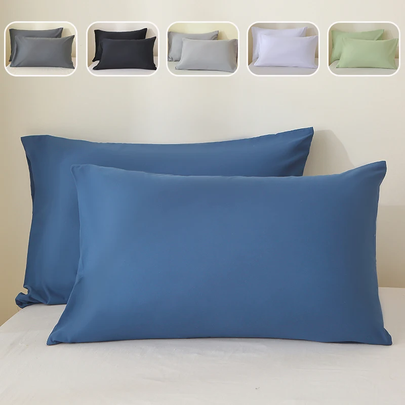2-teiliges Set 50 x 65 cm, 50 x 70 cm, 50 x 75 cm, 50 x 90 cm, 100 % gebürsteter Stoff, Kissenbezug-Set Image