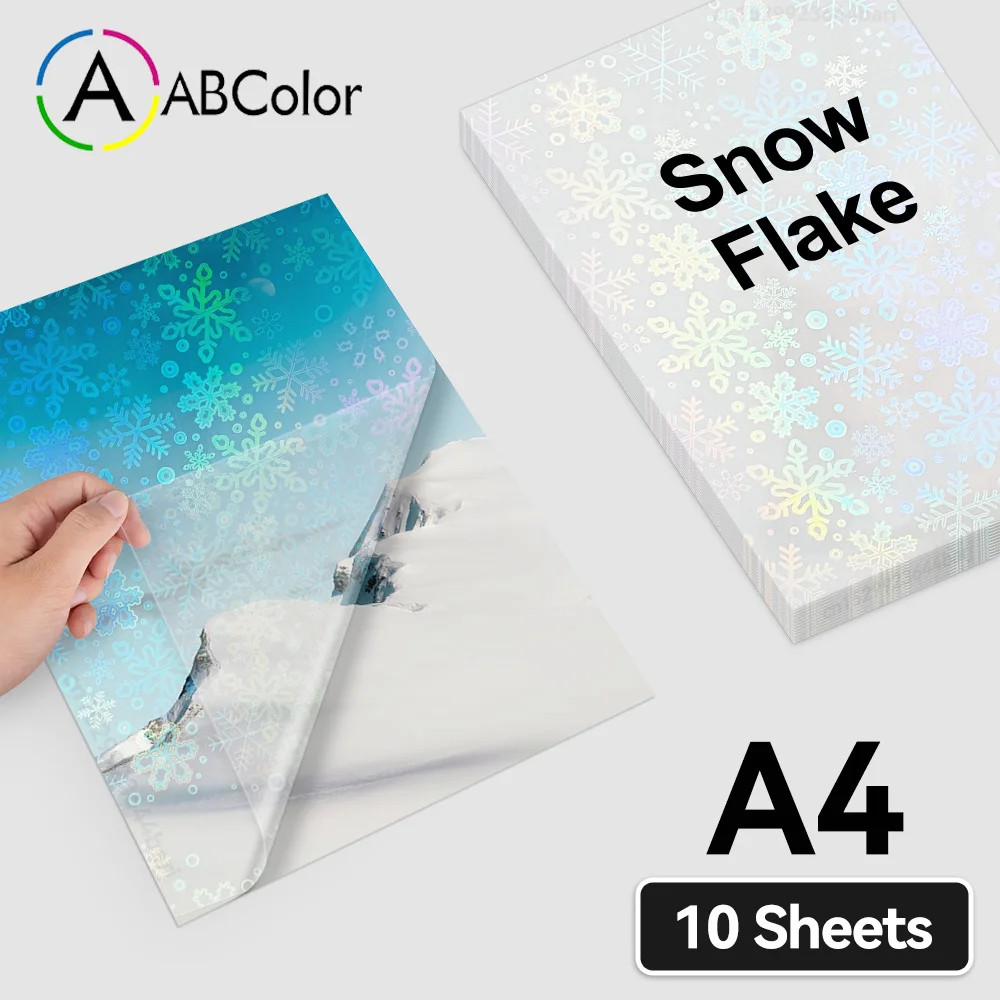 10 Blatt Hologramm Kaltl amini folie Klebeband Glasscherben Stern Overlay Vinyl Lamini folien DIY Foto Lamini folie Image