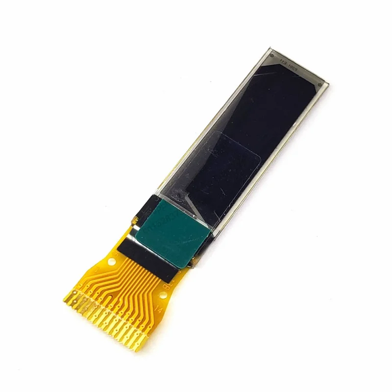 0,69 Zoll OLED-Anzeigemodul für TS100 TS08 96*16 Weißes Licht SSD1315 I2C IIC-Bildschirmanzeige für UG-9616TSWCG02 OLED-Display Image