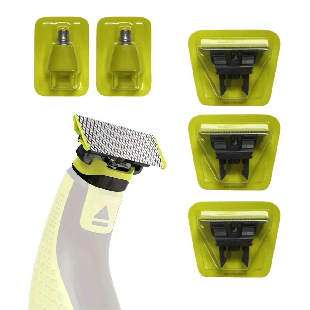 Ersatzklingen für Nasenhaartrimmer One Blade QP2520 QP2630 QP6510 QP6520 QP6530 Hybrid-Elektrorasierer Image