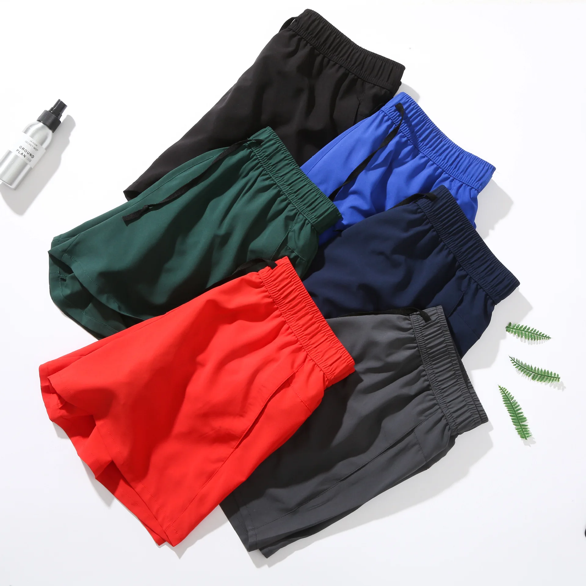 Laufshorts, Sommer-Sportbekleidung, Herren-Jogging-Outdoor-Sportshorts, Fitness-Herren-Shorts mit schneller Trocknung und atmungsaktivem Material, Herrenshorts Image