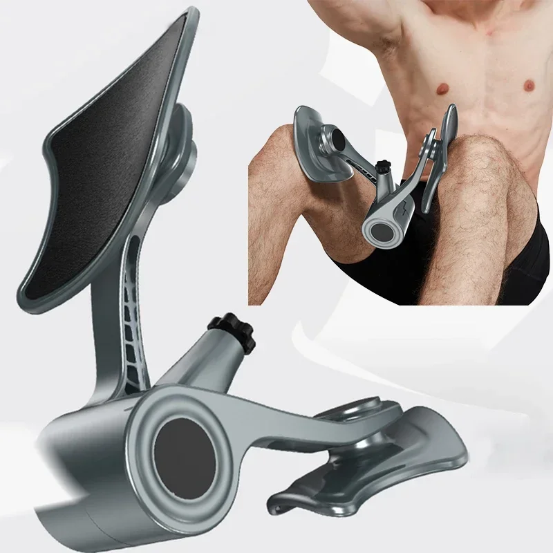 Verstellbarer Widerstandstrainer für die Innenseiten der Oberschenkel, Beintrainer für Gesäß, Kernmuskulatur und Hüfte, tragbares Heim-Fitnessgerät für Erwachsene Image