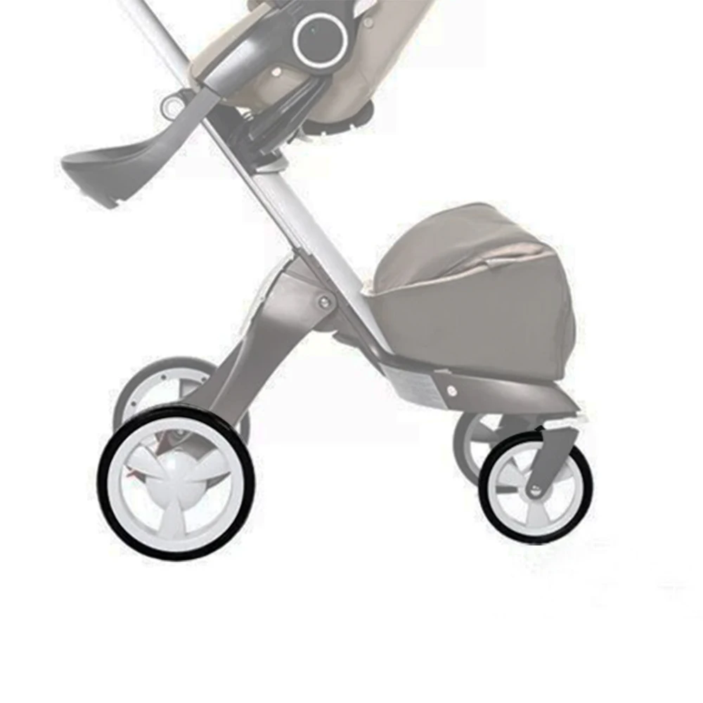 Kinderwagen-Reifen für Stokke Xplory V3 V4 Radreifen, jeweils für Vorder- oder Hinterrad, Kinderwagen, schlauchloser Reifen, Buggy, Zubehör ersetzen