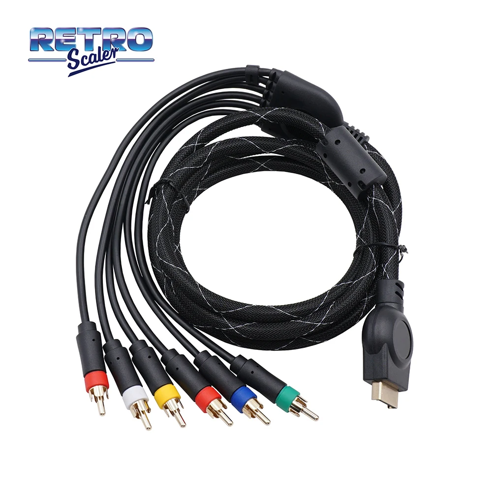 RetroScaler 1,8 m langes PS2/PS3-Komponentenkabel bietet das scharfste Video und Sound für die Sony PlayStation 2/3-Spielekonsole