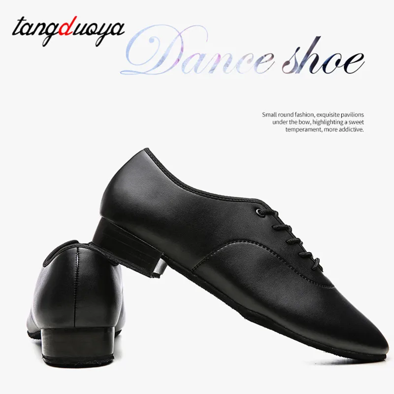 Männer Neue PU Leder Schuhe männer Latin Dance Schuhe Modern Dance Hall Tango Ballsaal Mann Nationalen Standard Tanz Schuhe 39-45
