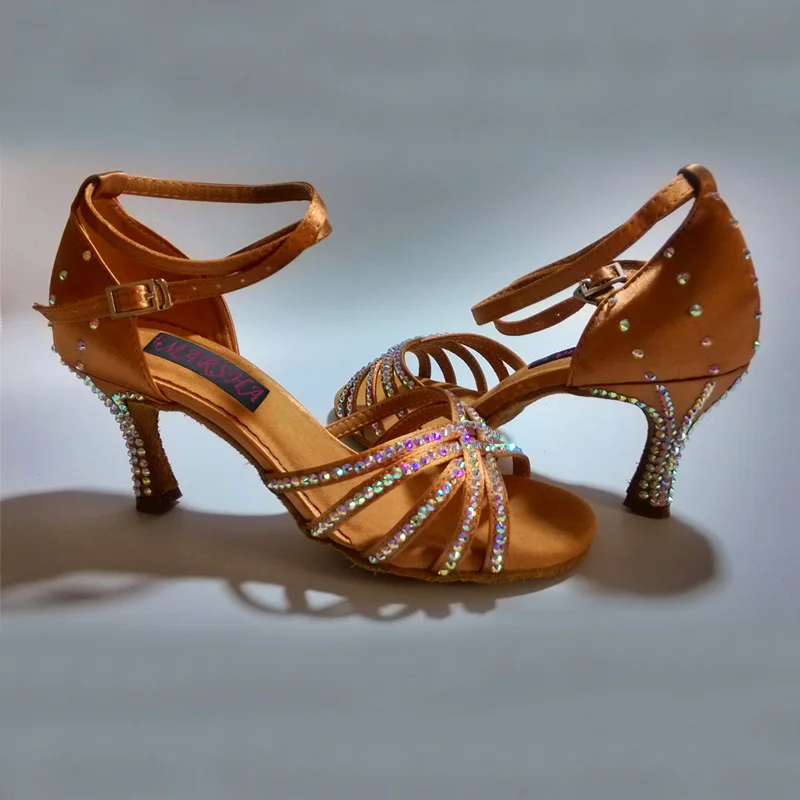Mode & profession elle Damen Latin Tanz schuhe Ballsaal Salsa Tanz schuhe Tango & Hochzeits schuhe 6201dtnc-Strass 2
