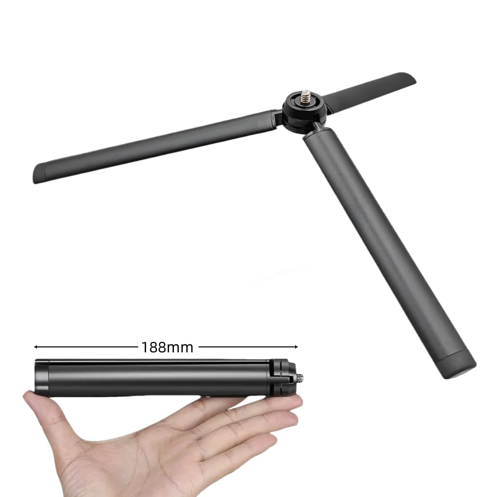 Aluminium Legierung Metall Mini Stativ Für DJI Zhiyun Feiyu Gimbal Griff Grip Stabilisator DSLR Kamera Einbeinstativ Tabletop Handheld Image