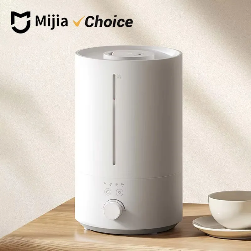 Mijia Luftbefeuchter 3 350ml/h Befeuchtung 4,5 L Große Kapazität Doppel-Nebelerzeuger für Zuhause und Büro Luftbefeuchter Luftreiniger