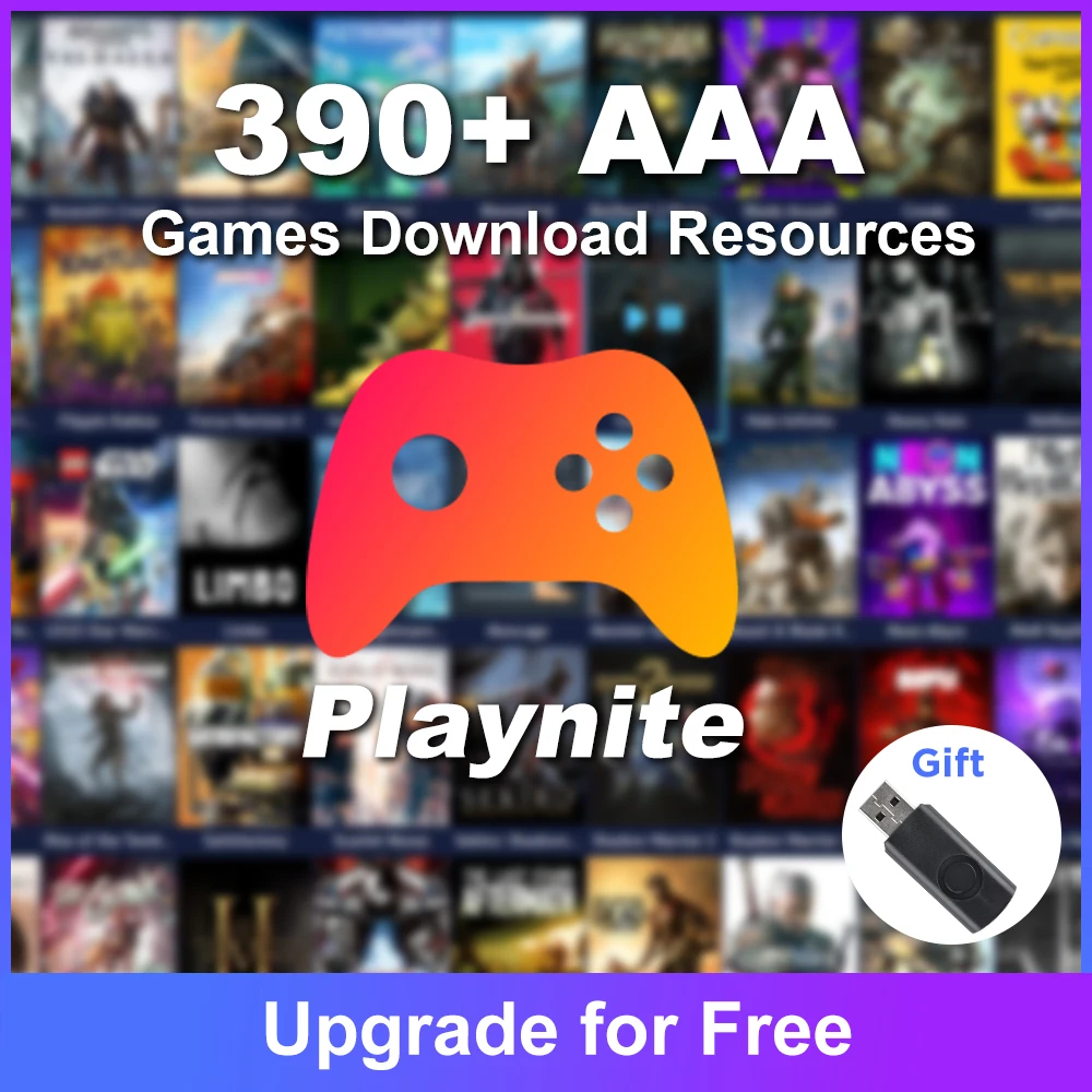 390+AAA Game Download Resources Playnite-System für PS4/PS3/PS2/Wii/WiiU/MAME/PSP/DC für Windows 8.1/10/11 Upgrade-Spiel kostenlos