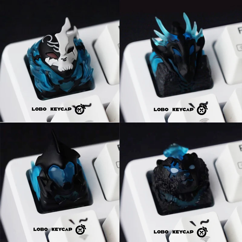 Solo Leveling:Transmission Keycap Gaming Peripherals Shadow Company Personality Resin Mechanical Keyboard Accessory Keycaps Esc Image