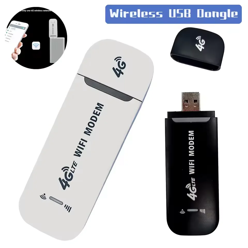 4G/5G Mobiler WIFI-Router 150 Mbit/s 4G LTE Wireless USB Dongle Modem Stick Sim-Karte Pocket Hotspot WiFi Breitband für Home Office ﻿ Image