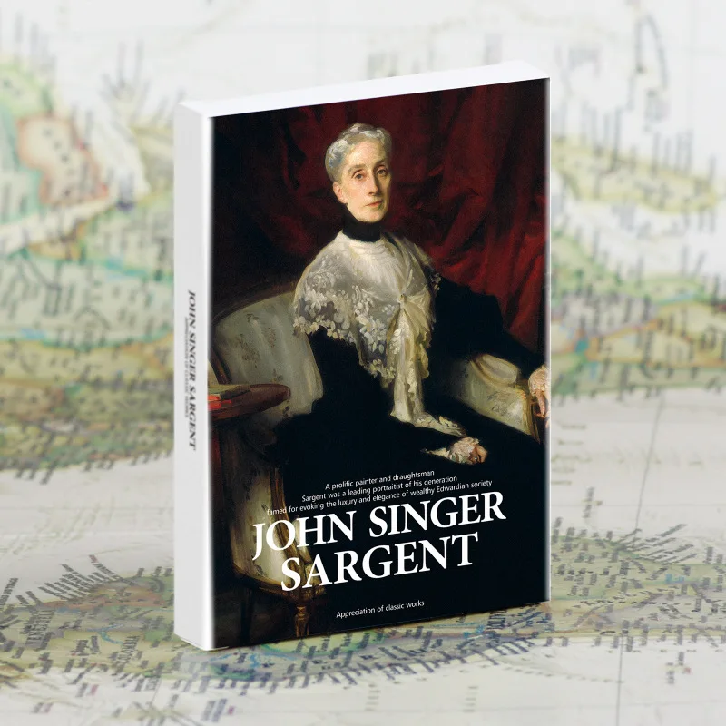 30 Stück/Set John Singer Sargent Postkarte im Ins-Stil, Grußkarten, Wunschkarte/Modegeschenk, DIY-Tagebuch, Dekoration, Schreibwaren Image