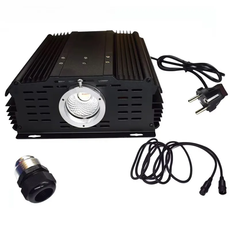 1x dmx 45w 75w 90w rgb Glasfaser licht treiber mit rgb magischen Farben dmx 512 Signal LED Light Engine Image