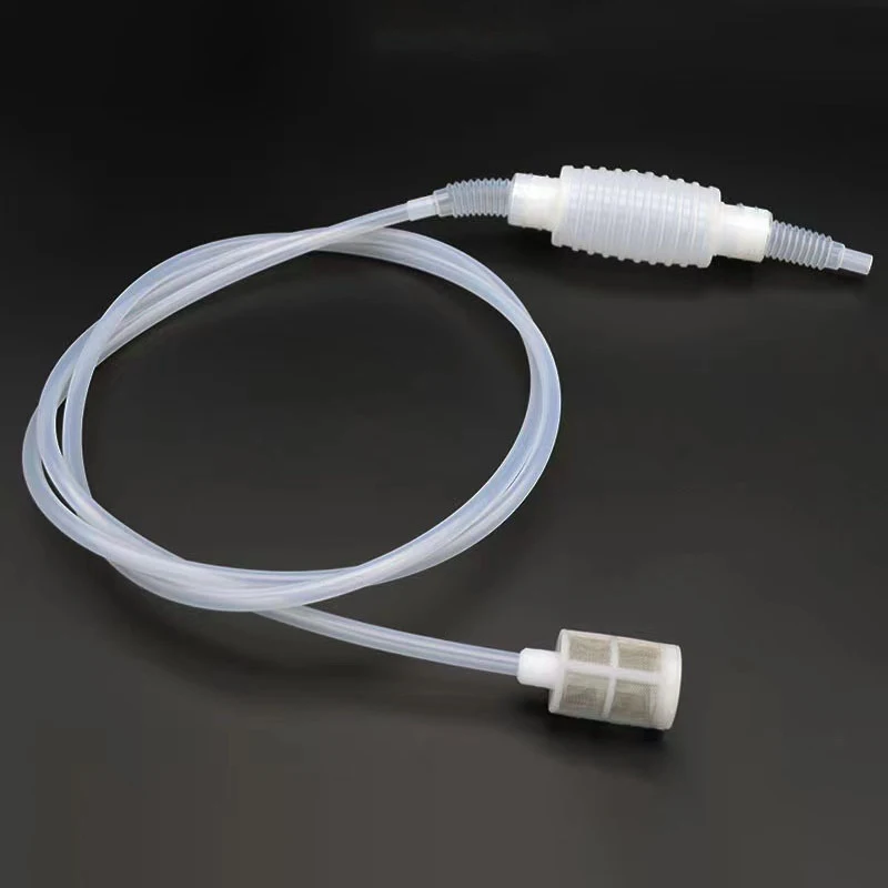Hause Brauen Siphon Schlauch Wein Bier, Der Werkzeug Brauen Lebensmittel Grade Materialien Verkauf Hand Hop Kneten Siphon Filter Image
