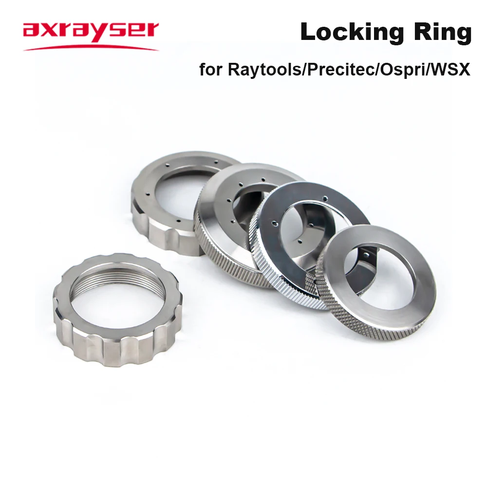 Laser-Keramikring-Sicherungsmutter für Raytools WSX Precitec Ospri Laserschneidkopf-Sicherungsring-Zubehör Image