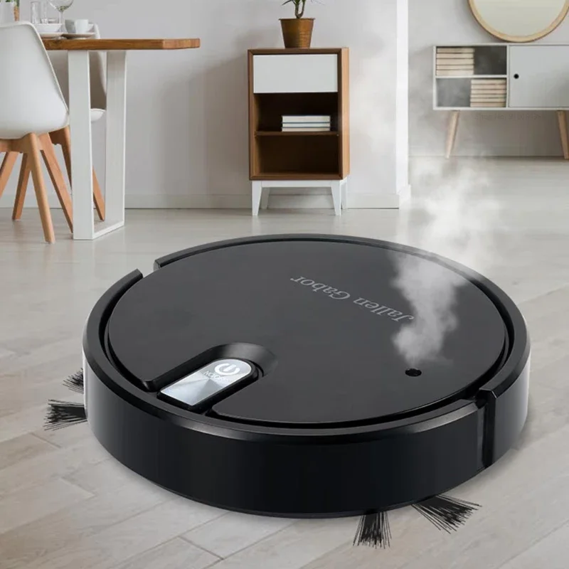 5-in-1 kabelloser intelligenter Roboter-Staubsauger, multifunktional, superleise, Staubsaugen, Wischen, Befeuchten für den Heimgebrauch, Haushaltsgeräte Image
