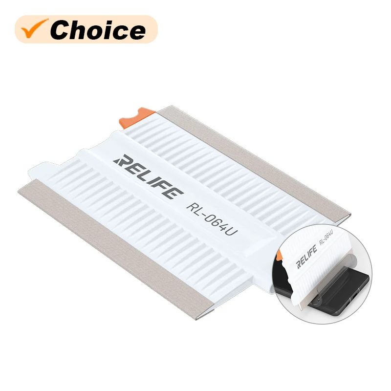 Reinife RL-064U multifunktion ale hydro gel film schaber für handy tablet film entfernung hebeln flache oberfläche schieben werkzeug Image