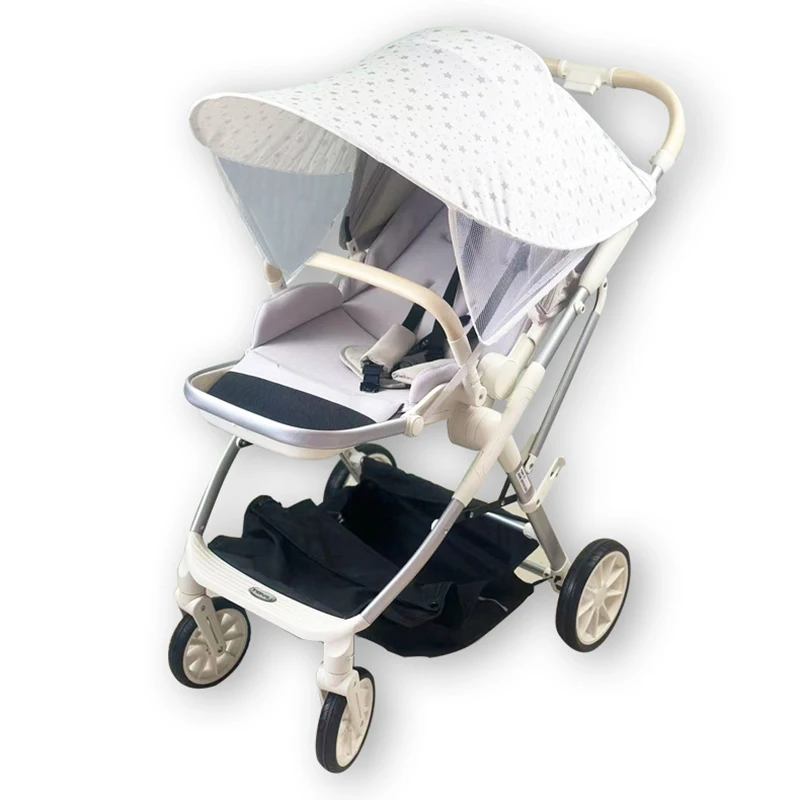 Universeller Sonnenschutz für Kinderwagen, Sonnenschutz für Kinderwagen, verlängerter Sonnenschutz, UV-beständiger Baldachin Image