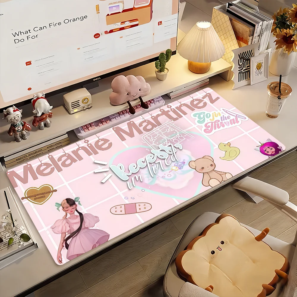 Melanie Martinez Mauspad, rutschfeste Gummimatte, Computermatte, Gamer Balance Decoracion, Schreibtischunterlage, Laptop, Büro, groß Image