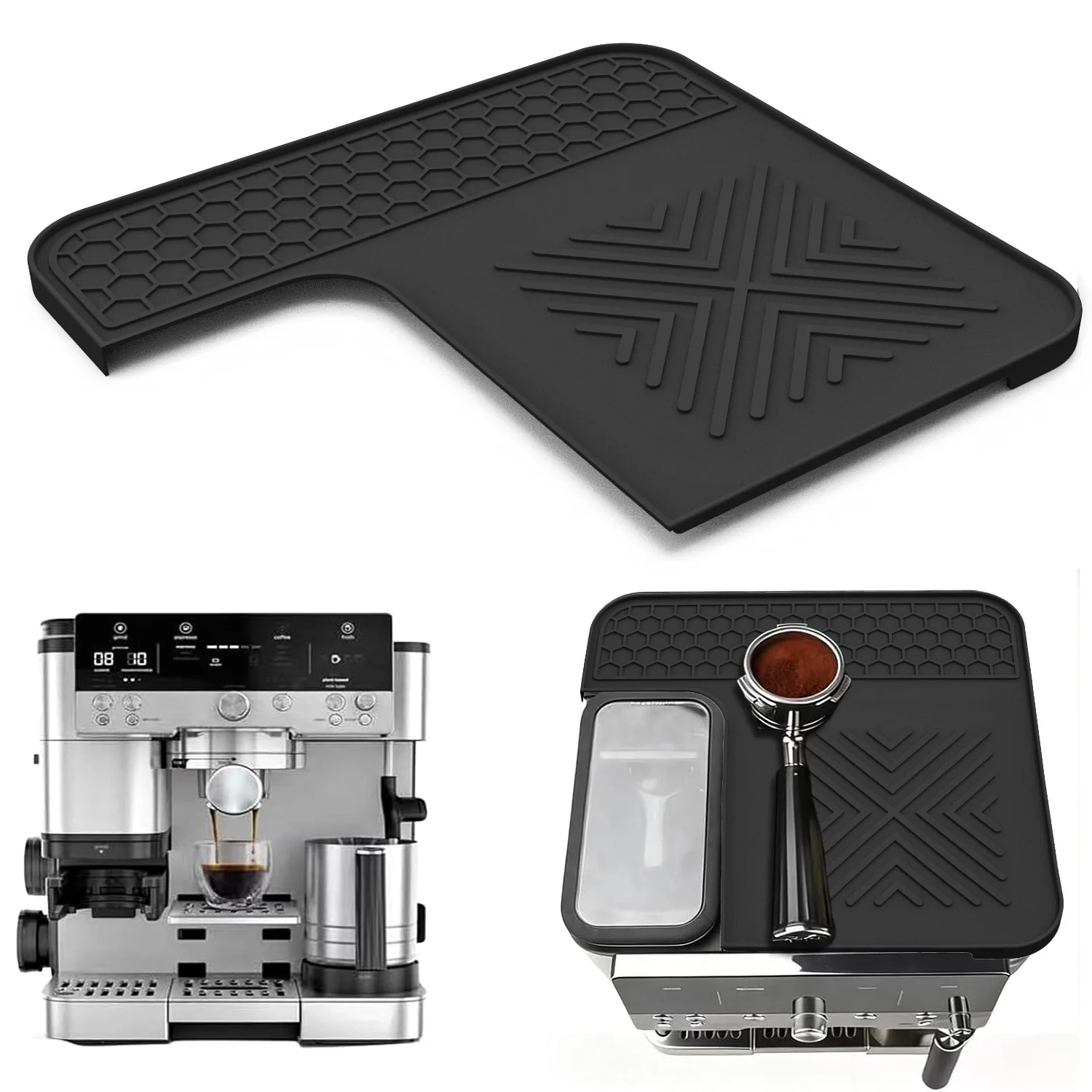 Rutschfeste Silikon-Abdeckmatte für Ninja Luxe Cafe Zubehör Staubdichte Wärmeunterlage für ES601 ES701 Kaffeemaschine Image