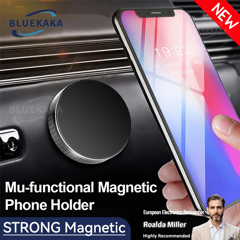 Magnetischer Handyhalter für das Auto 360° ° Ständer Magnet Auto Halterung Handy Handy Wand Nachttisch GPS Für iPhone Android Universal Image
