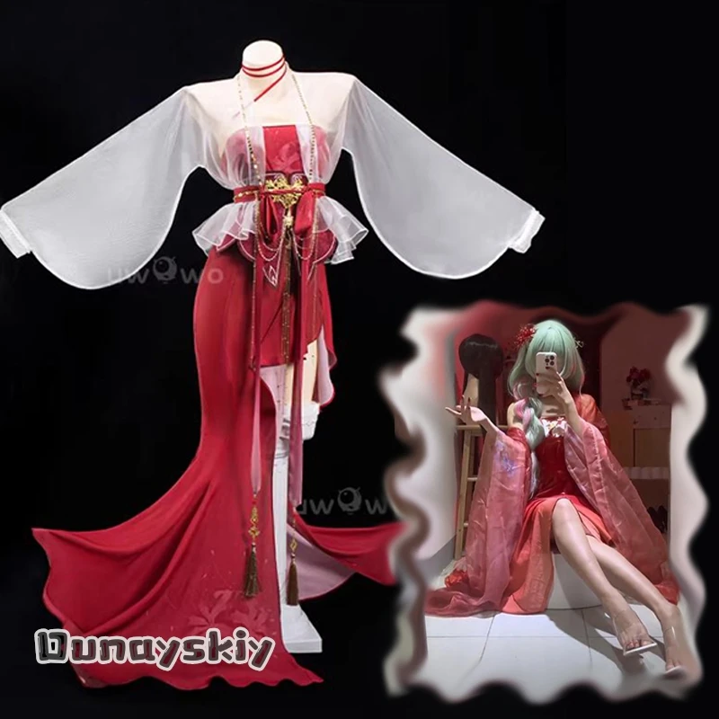 ‌ Wuthering Waves Phrolova Kleid Cosplay Anime Charakter Kostüm Uniformen Halloween Anzug Maßgeschneidert Halloween Party Cos ‌ Image