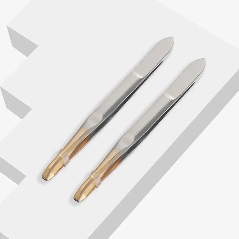 Augenbrauen-Pinzette Haarentferner für Feine Haare Edelstahl Augenbrauen-Clips Haarentfernungspinzette Make-up-Werkzeuge Image