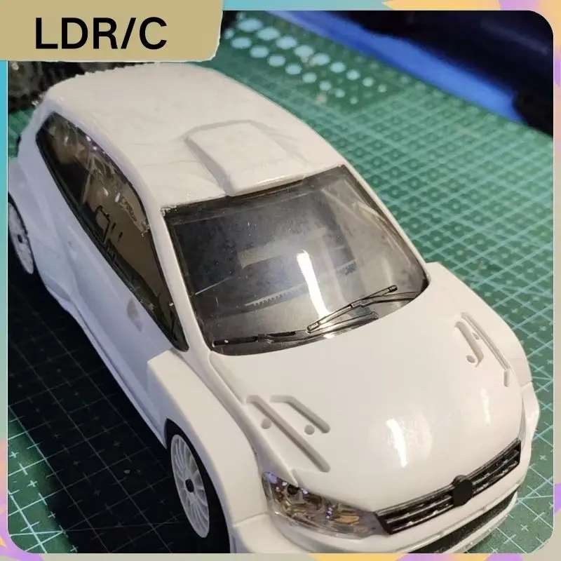 Voiture à dérive LDRC 1/28 4WD RC avec gyroscope et lumières LED, voiture télécommandée à direction proportionnelle 2,4 Ghz, jouet à dérive pour enfants et adultes